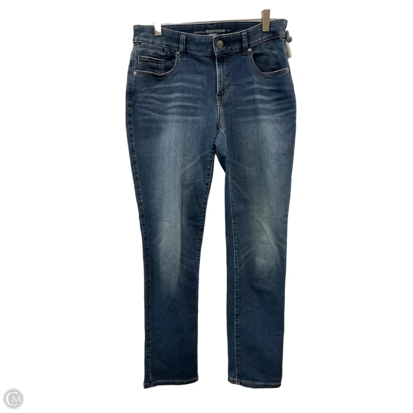 Jeans Jeggings By Chicos In Blue Denim, Size: 4