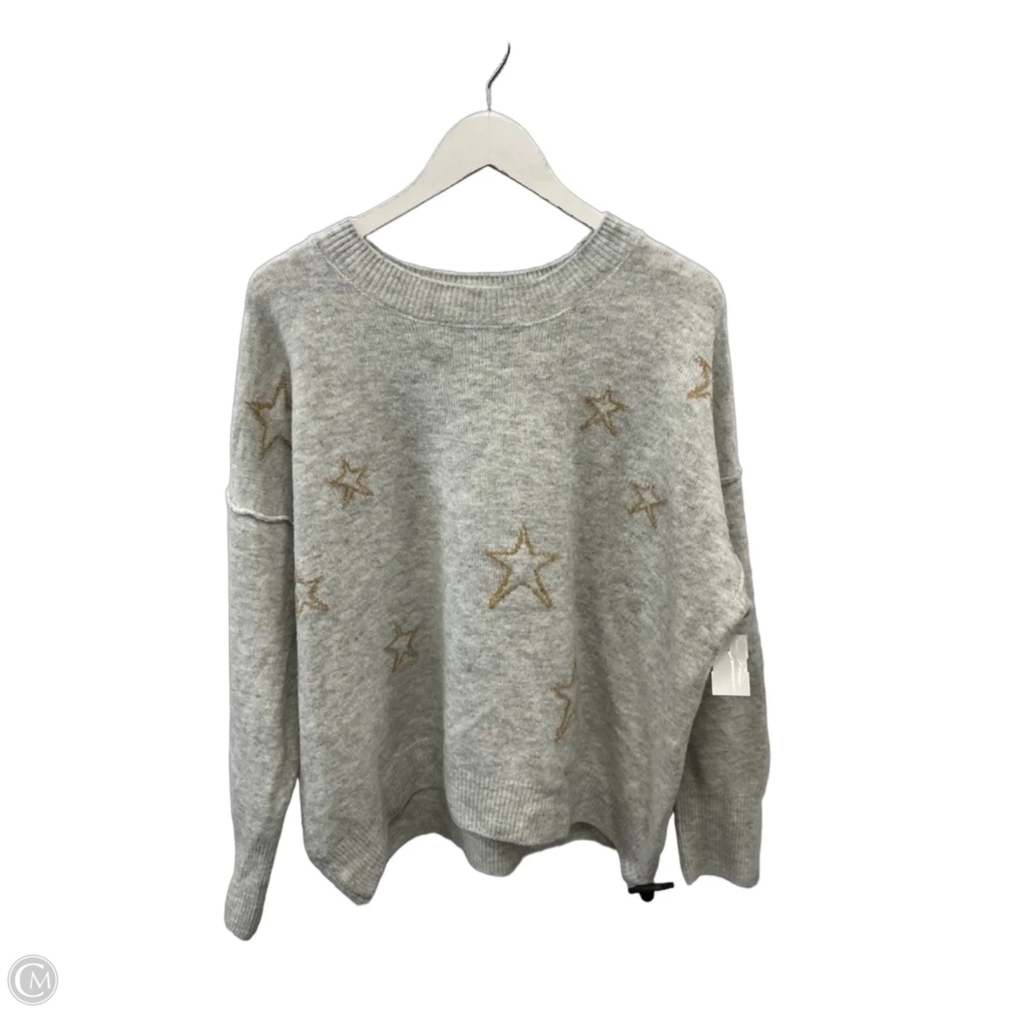 Sweater By Cece In Grey, Size: M