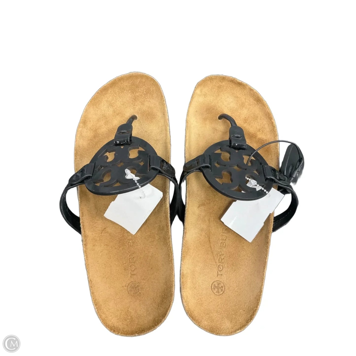 Sandals Designer By Tory Burch In Black, Size: 9