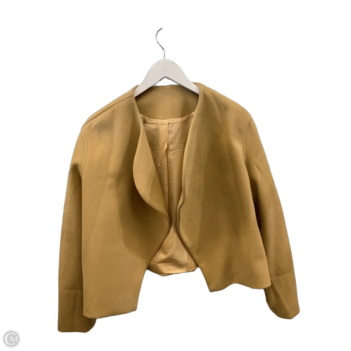 Jacket Other By Clothes Mentor In Tan, Size: L