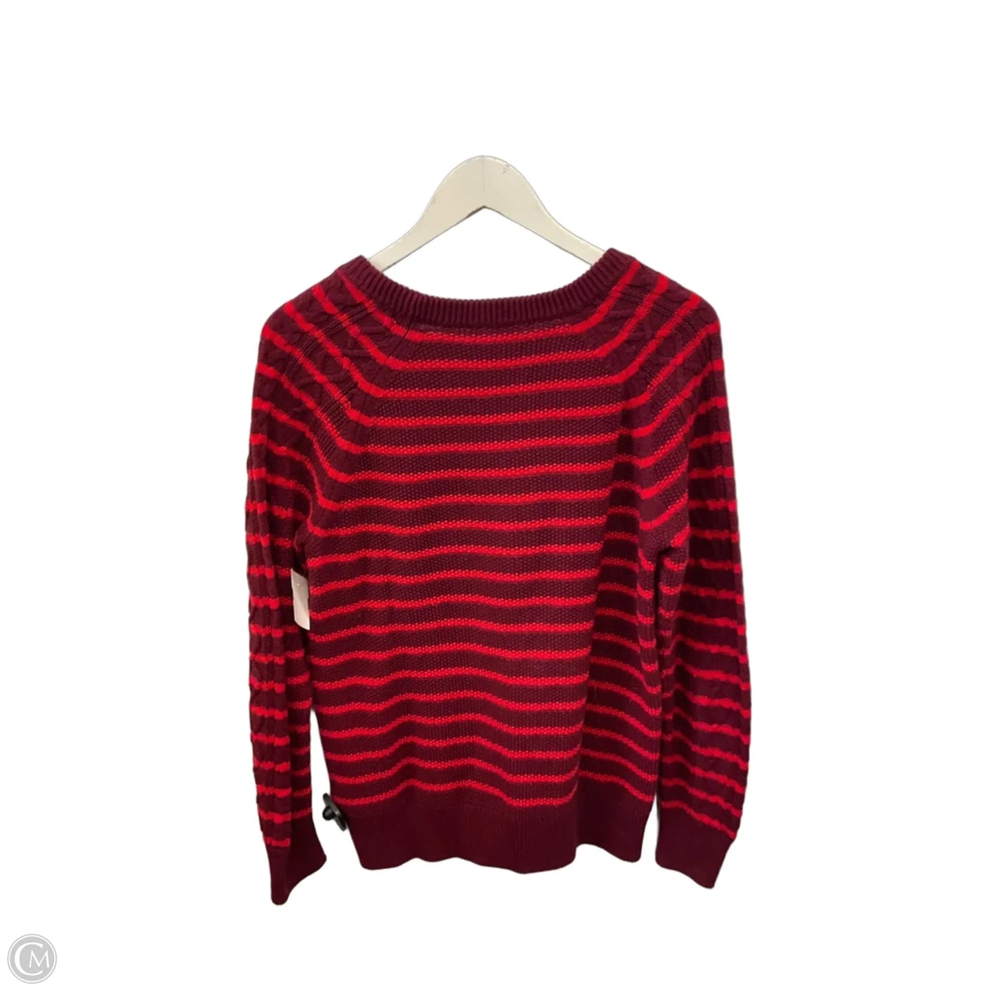 Sweater By Gap In Maroon, Size: M