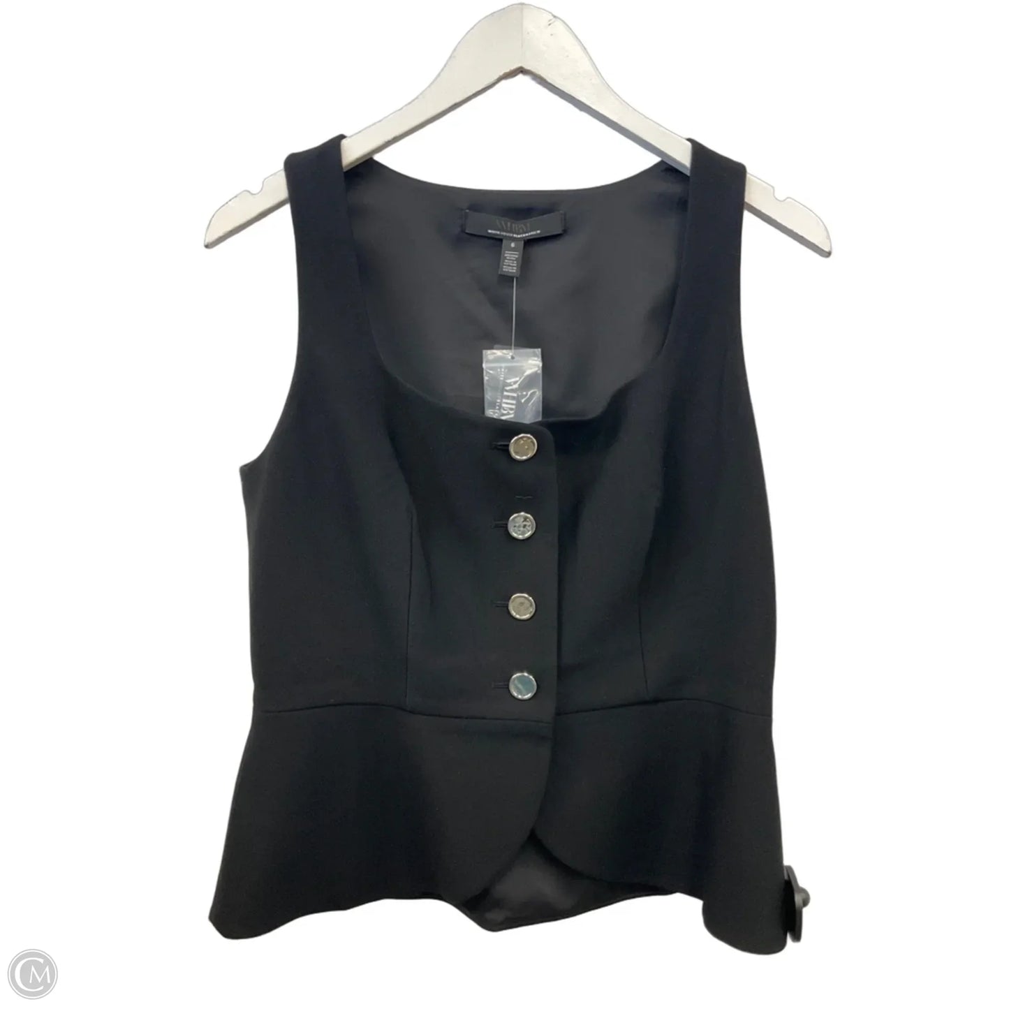 Vest Other By White House Black Market In Black, Size: S