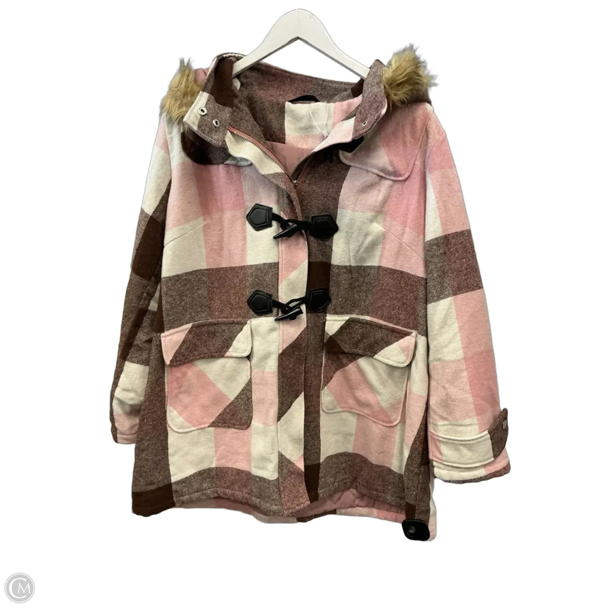Coat Other By Bloomchic In Pink, Size: 1x