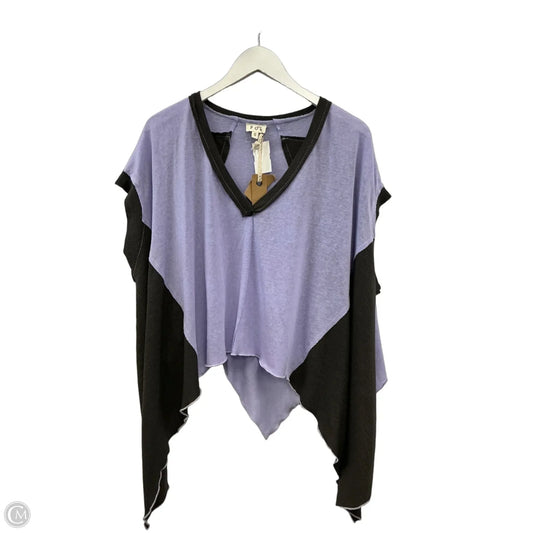 Top Short Sleeve By Pol In Purple, Size: S