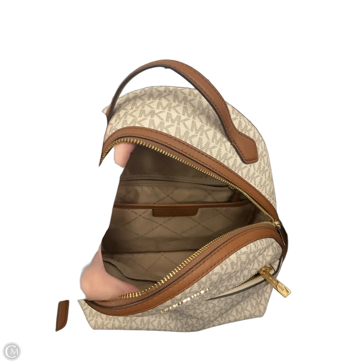 Backpack Designer By Michael Kors, Size: Medium