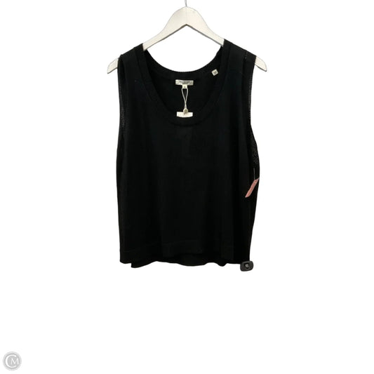 Top Sleeveless By Max Studio In Black, Size: 2x