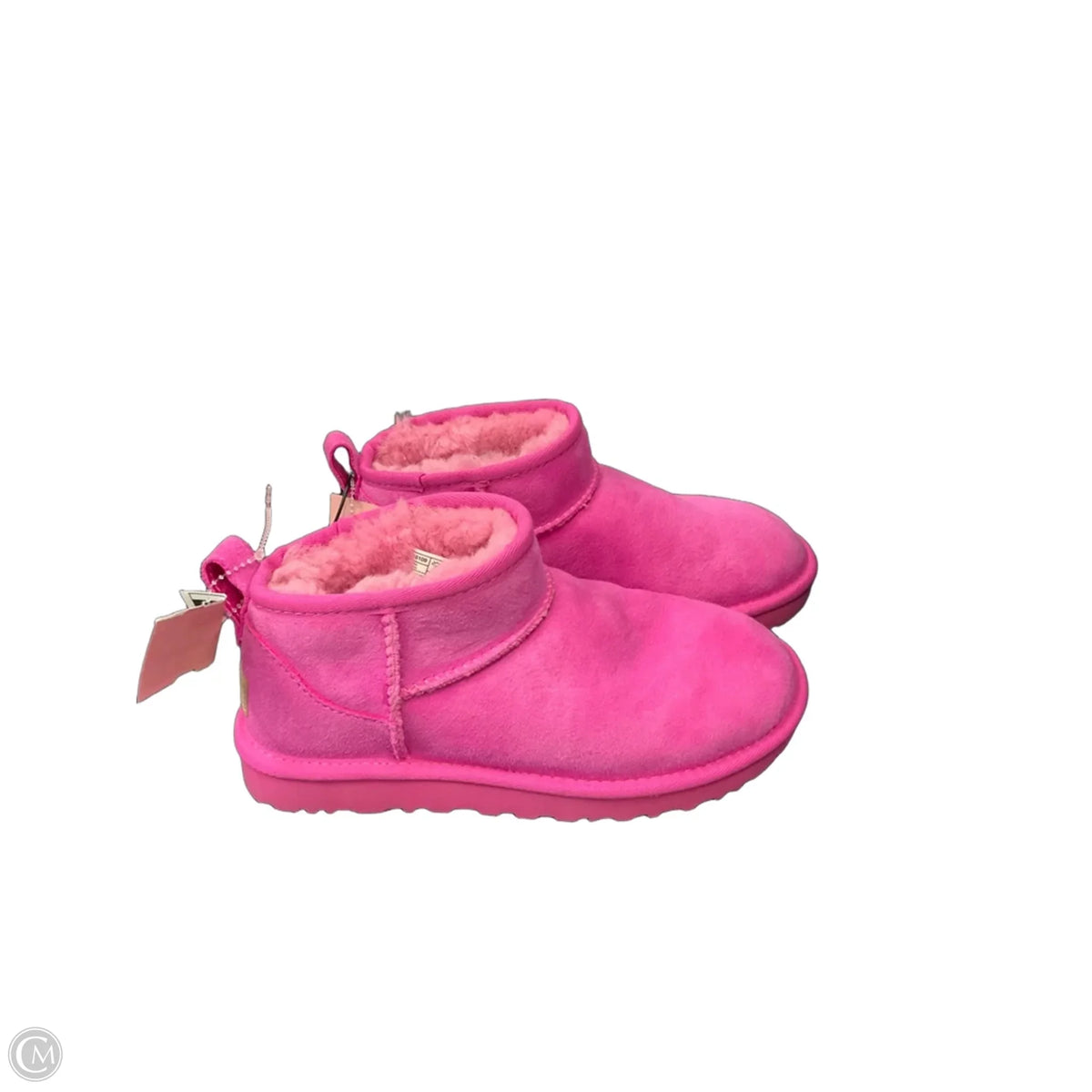 Boots Designer By Ugg In Pink, Size: 6