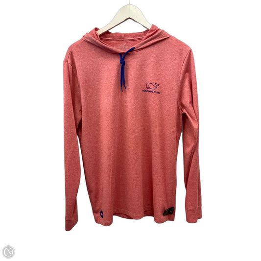Top Long Sleeve By Vineyard Vines In Red, Size: S