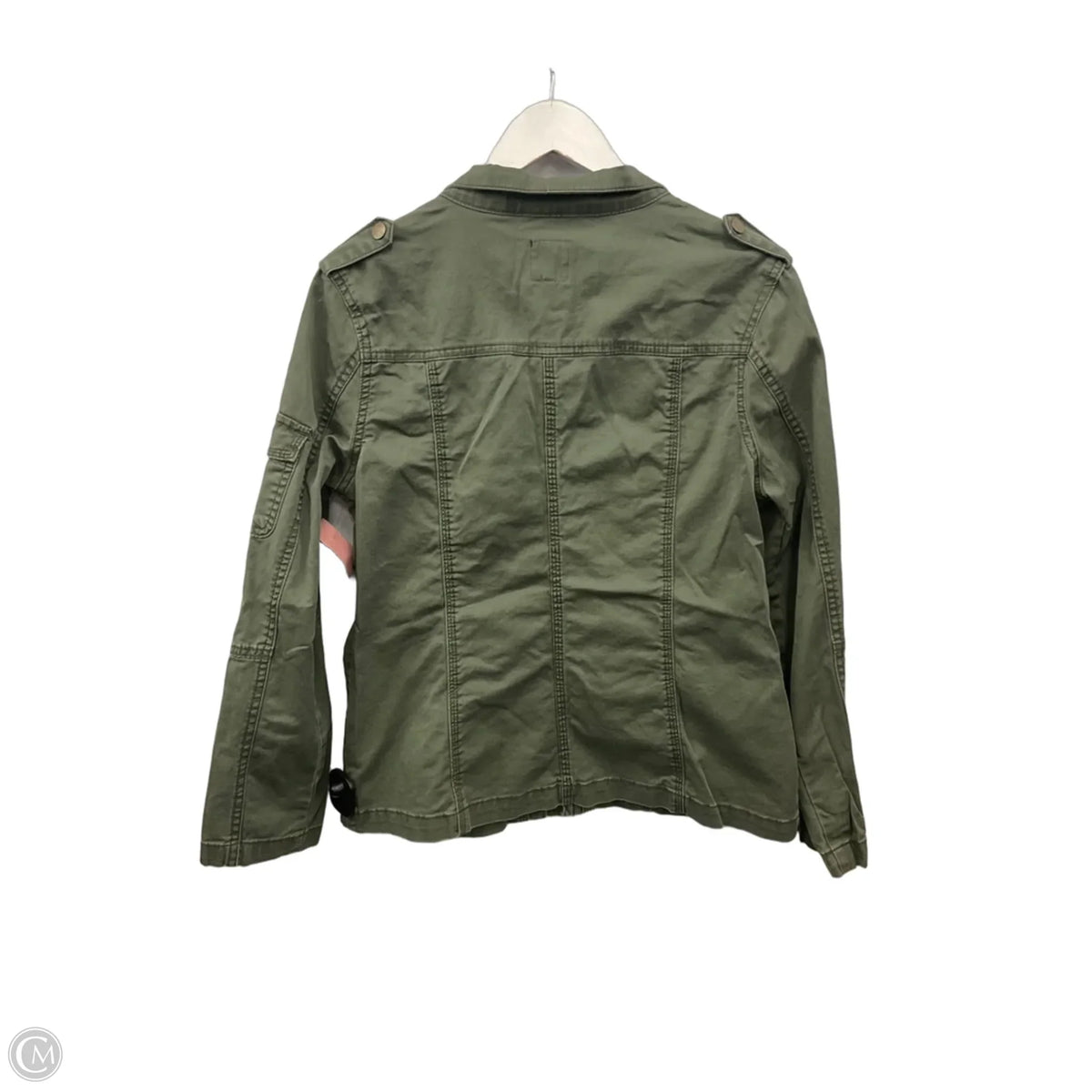 Jacket Utility By Kensie In Green, Size: M