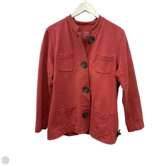 Jacket Shirt By Neon Buddha In Pink, Size: Xl