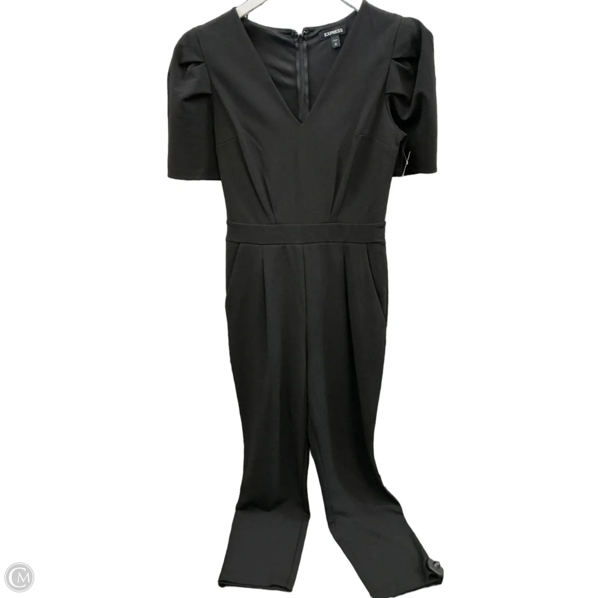 Jumpsuit By Express In Black, Size: Xs