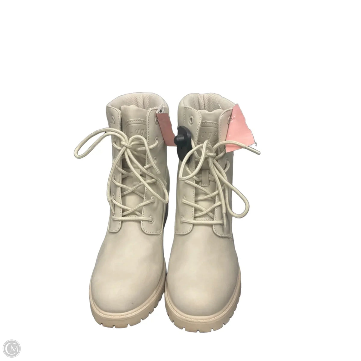Boots Combat By Clothes Mentor In White, Size: 11