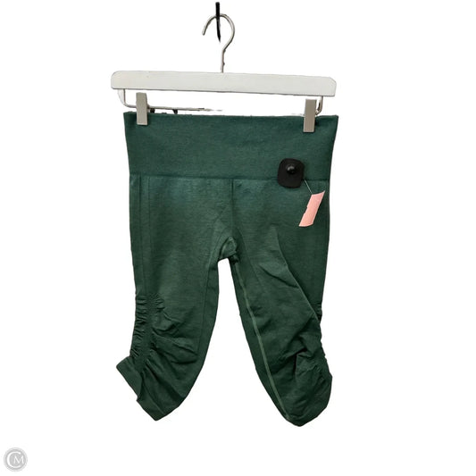 Athletic Leggings Capris By Lululemon In Green, Size: S
