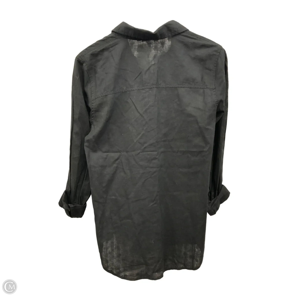 Top Long Sleeve By Gap In Black, Size: S