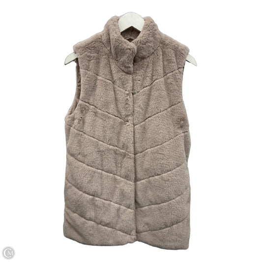 Vest Faux Fur & Sherpa By Maurices In Pink, Size: S