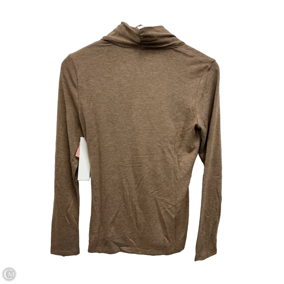 Top Long Sleeve By Talbots In Brown, Size: S