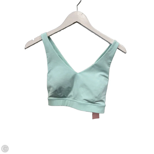 Athletic Bra By Lululemon In Green, Size: M