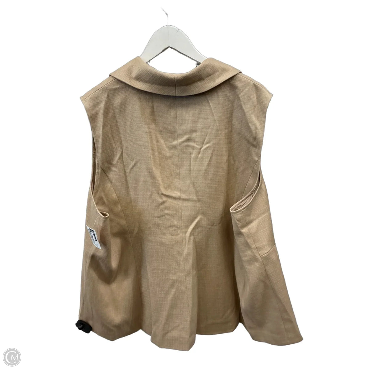 Vest Other By Bloomchic In Tan, Size: 3x