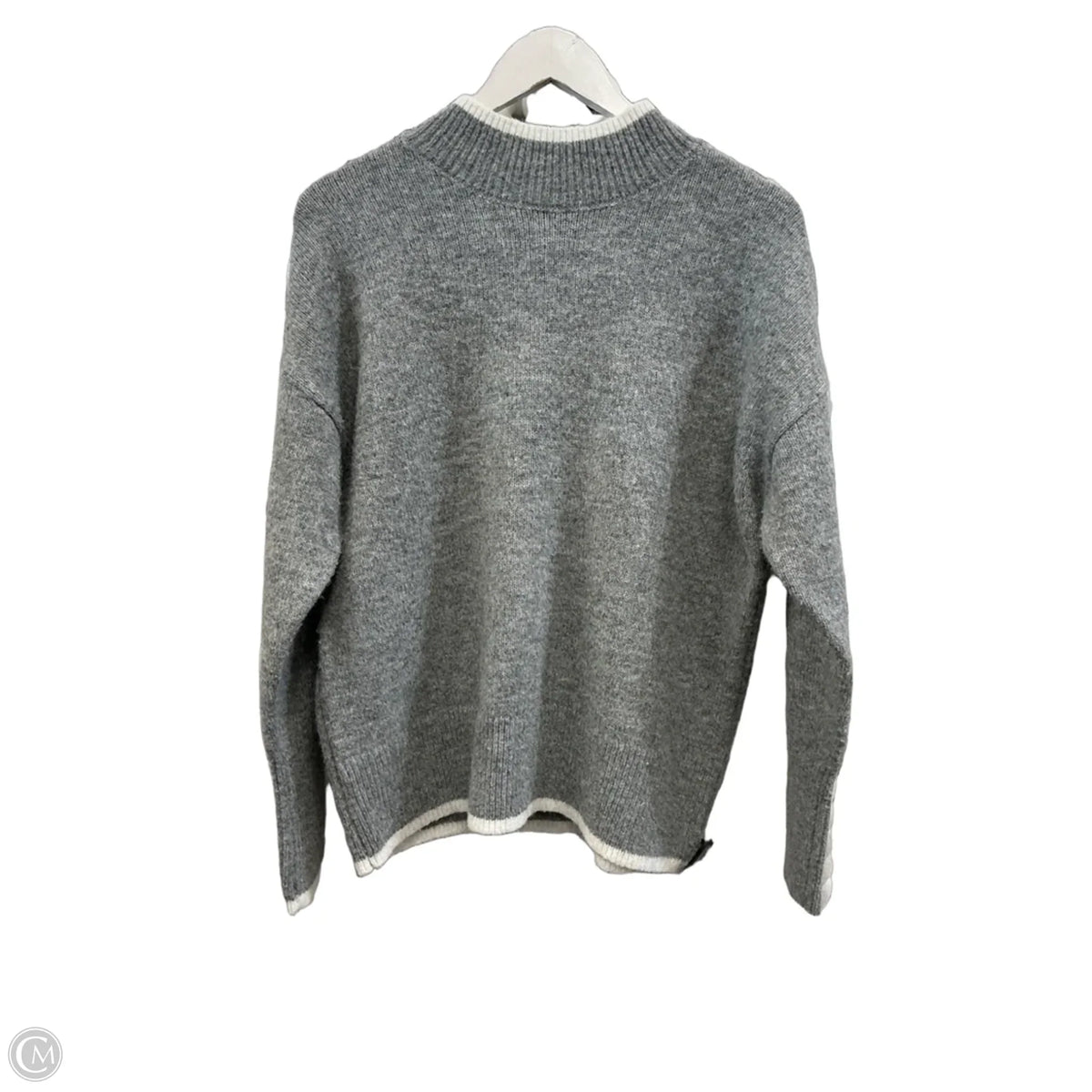 Sweater By Max Studio In Grey, Size: M
