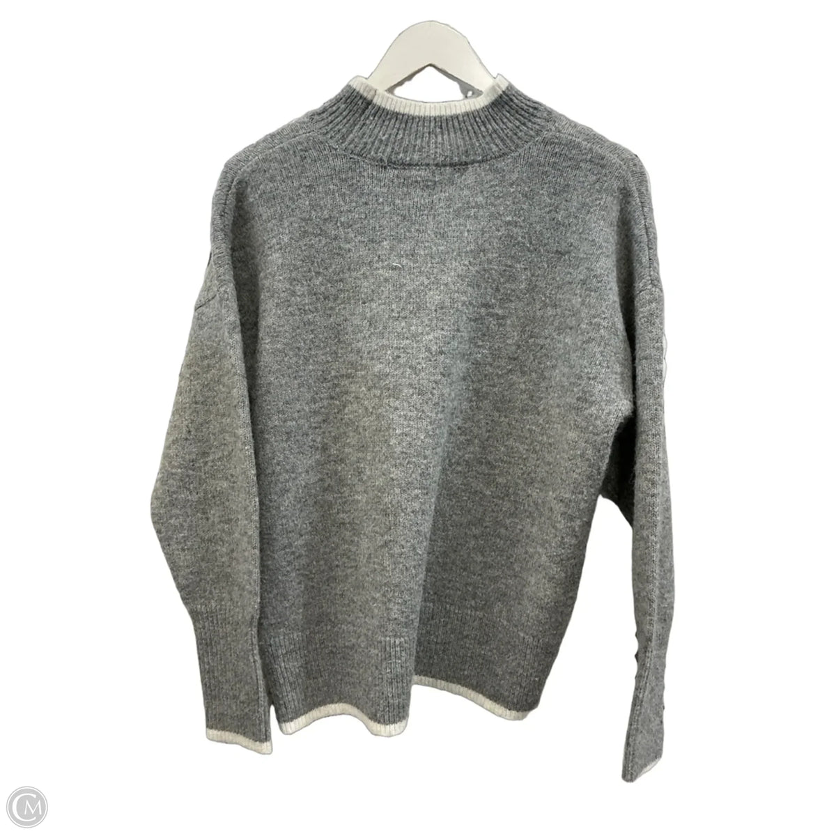 Sweater By Max Studio In Grey, Size: M