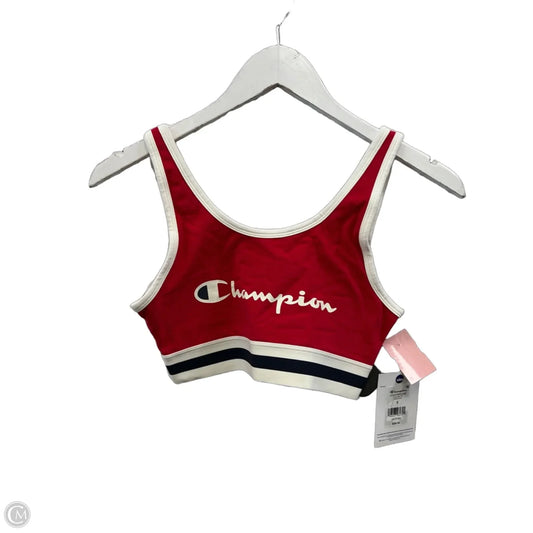 Athletic Tank Top By Champion In Red, Size: S