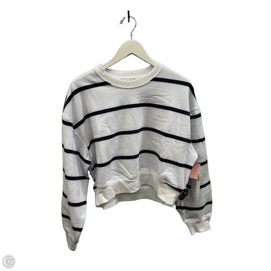 Sweatshirt Crewneck By Athleta In White, Size: M