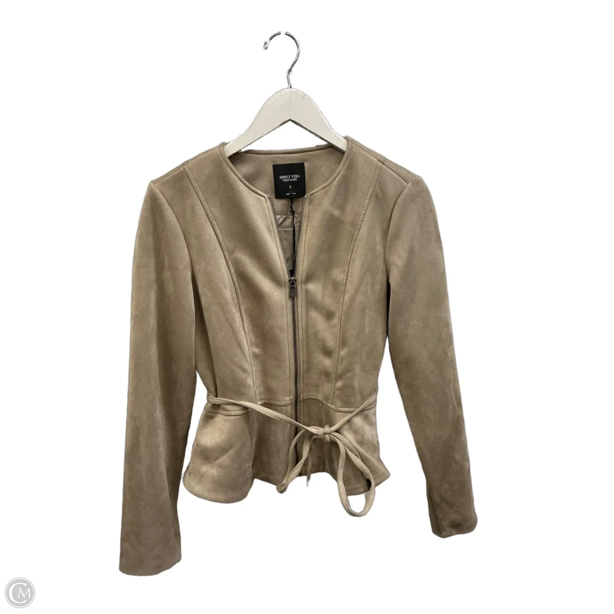 Jacket Other By Simply Vera In Beige, Size: S