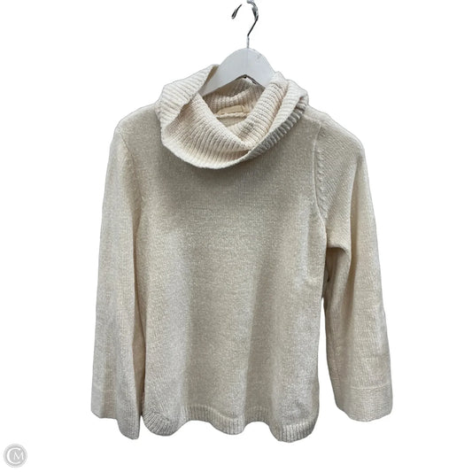 Sweater By Soft Surroundings In Cream, Size: M