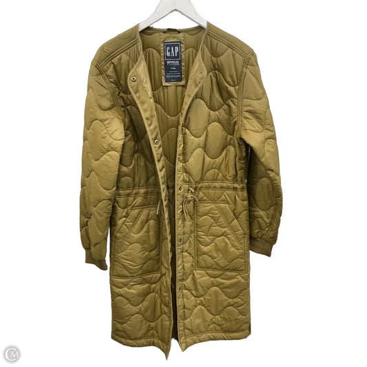 Coat Puffer & Quilted By Gap In Green, Size: S