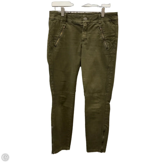 Jeans Skinny By Pilcro In Green, Size: 10