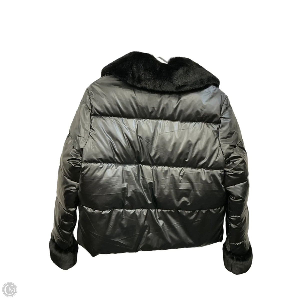 Jacket Puffer & Quilted By Cmc In Black, Size: L
