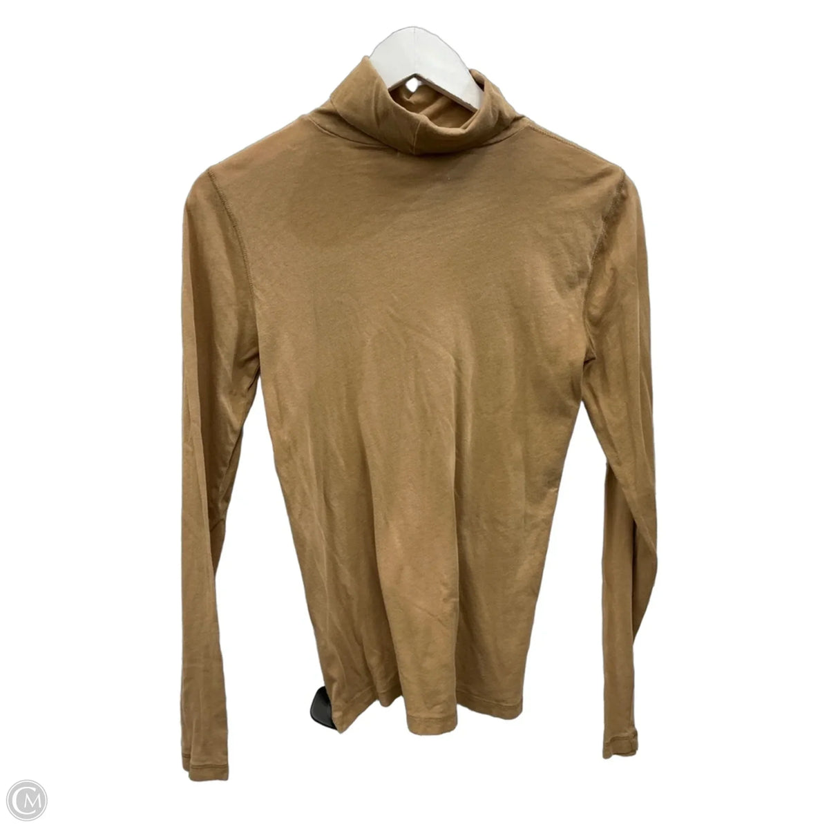 Top Long Sleeve Basic By J. Crew In Tan, Size: S
