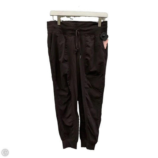 Athletic Pants By Lululemon In Brown, Size: S