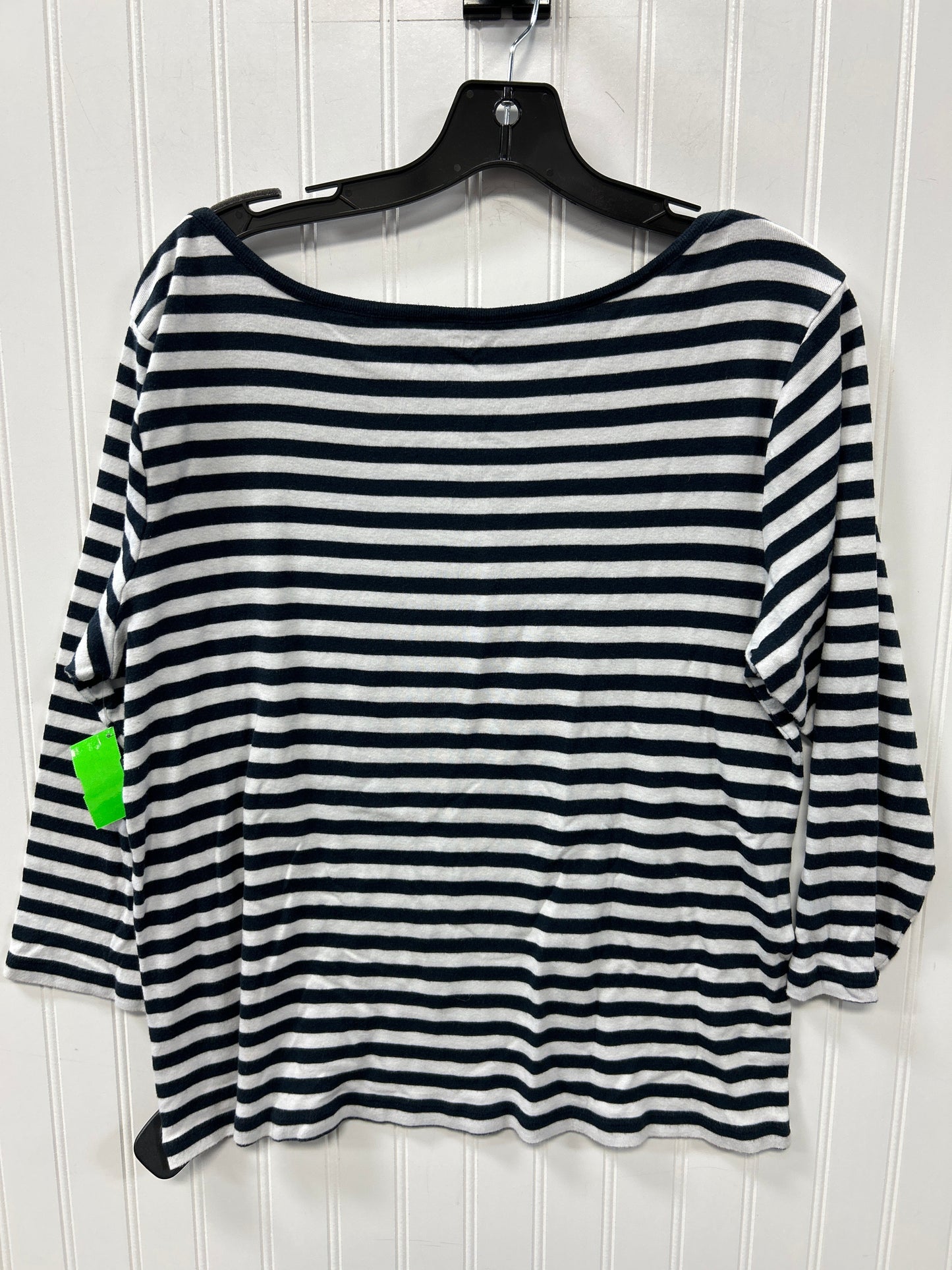 Top Ls By 1901 In Striped Pattern, Size:1X