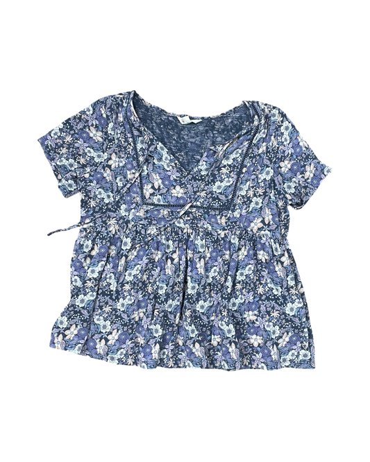 Top Ss By Lucky Brand In Blue, Size:S