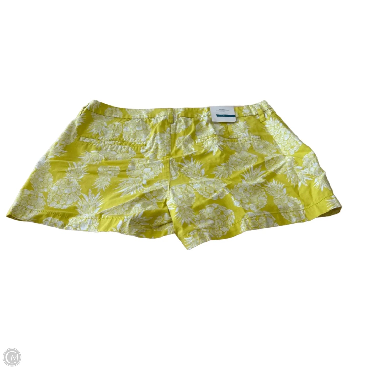 Shorts By Old Navy In Green & White, Size: 12