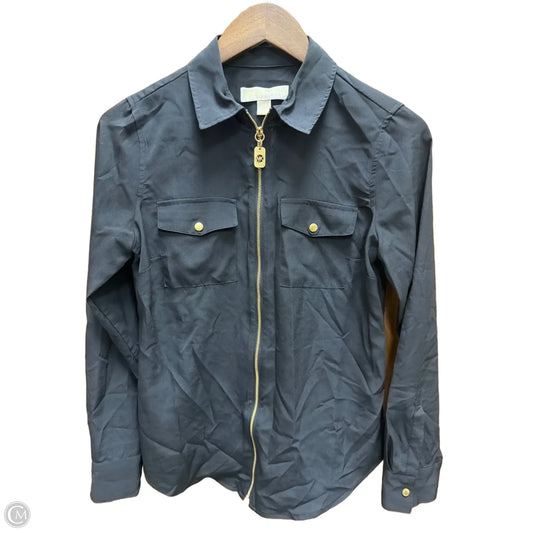 Top Long Sleeve Designer By Michael Kors In Black, Size: Xs