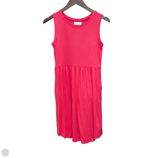Dress Casual Midi By Maurices In Pink, Size: Xs