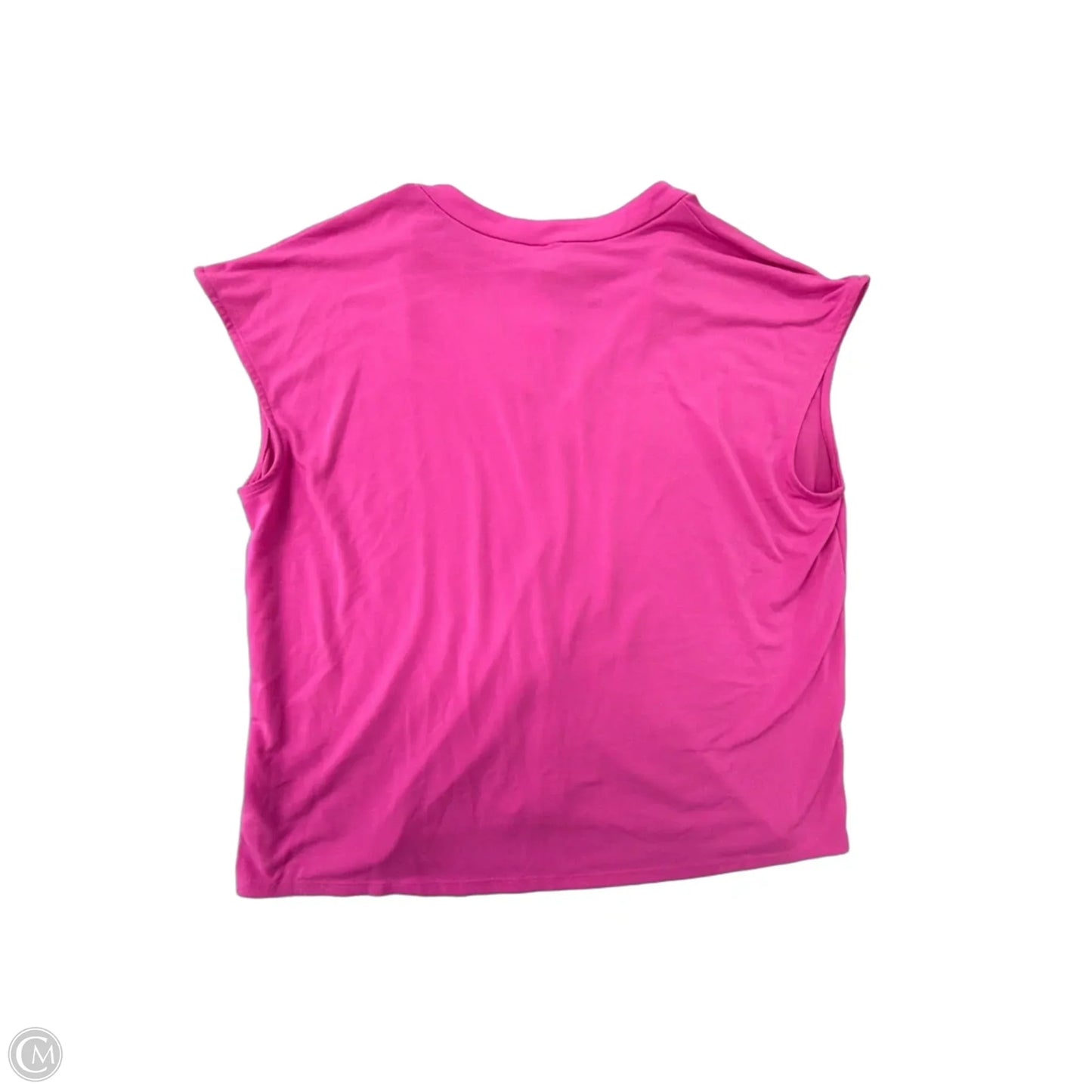 Top Short Sleeve By Worthington In Pink, Size: 2x