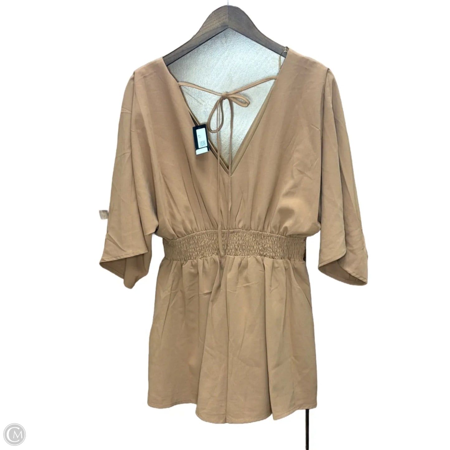 Romper By Express In Brown, Size: M