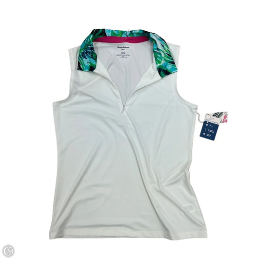 Top Sleeveless By Tommy Bahama In White, Size: M