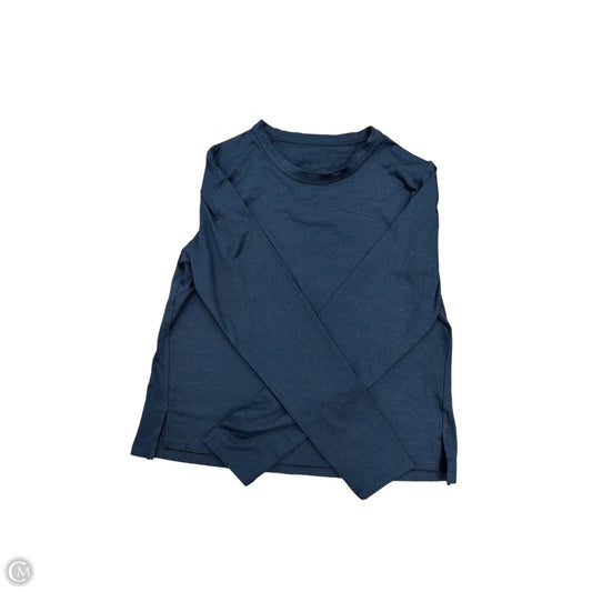 Athletic Top Long Sleeve Crewneck By All In Motion In Grey, Size: M