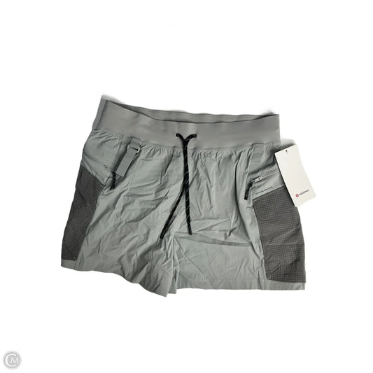 Athletic Shorts By Lululemon In Grey, Size: L