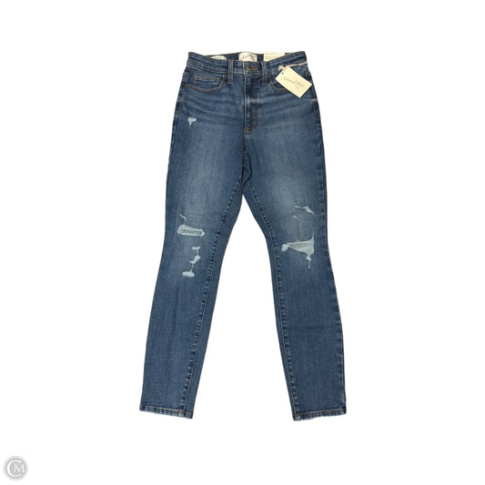 Jeans Skinny By Universal Thread In Blue Denim, Size: 4p