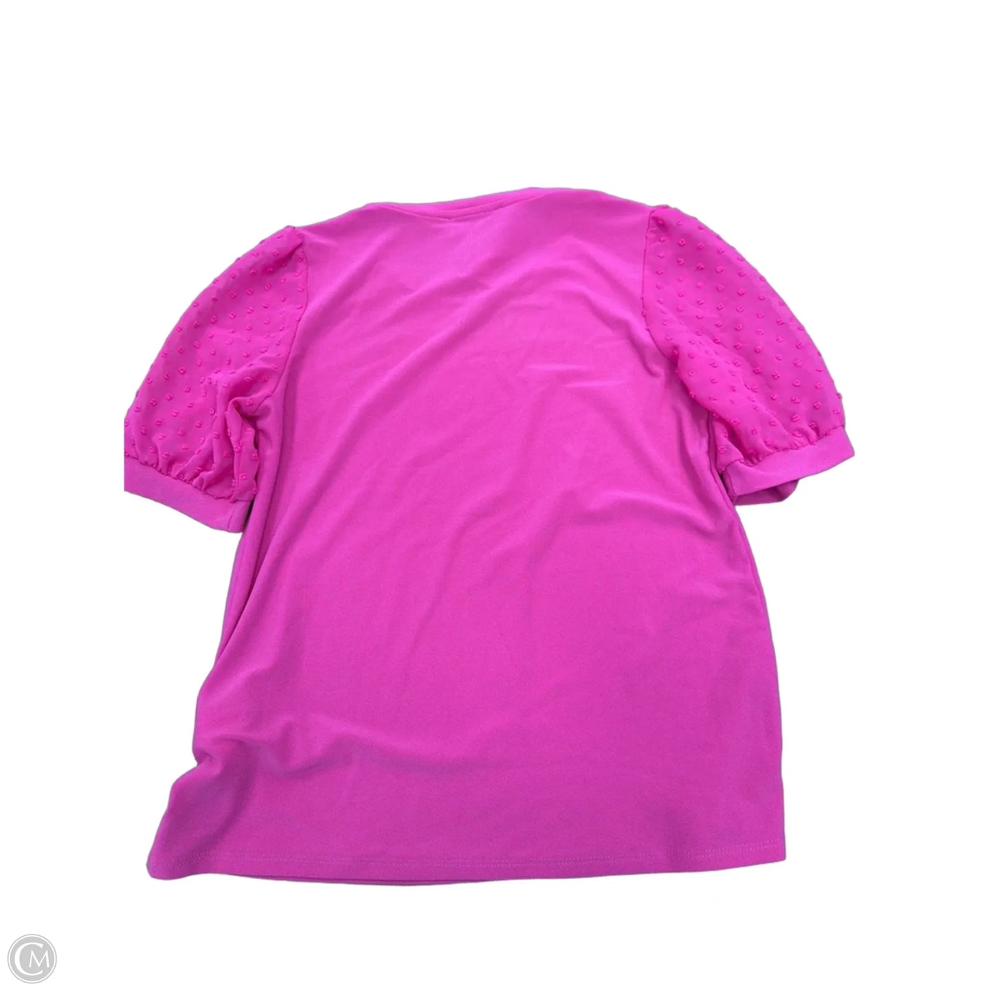 Top Short Sleeve By Cece In Pink, Size: Xs