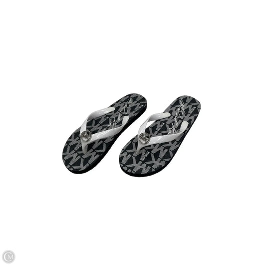 Sandals Designer By Michael Kors In Blue & White, Size: 8