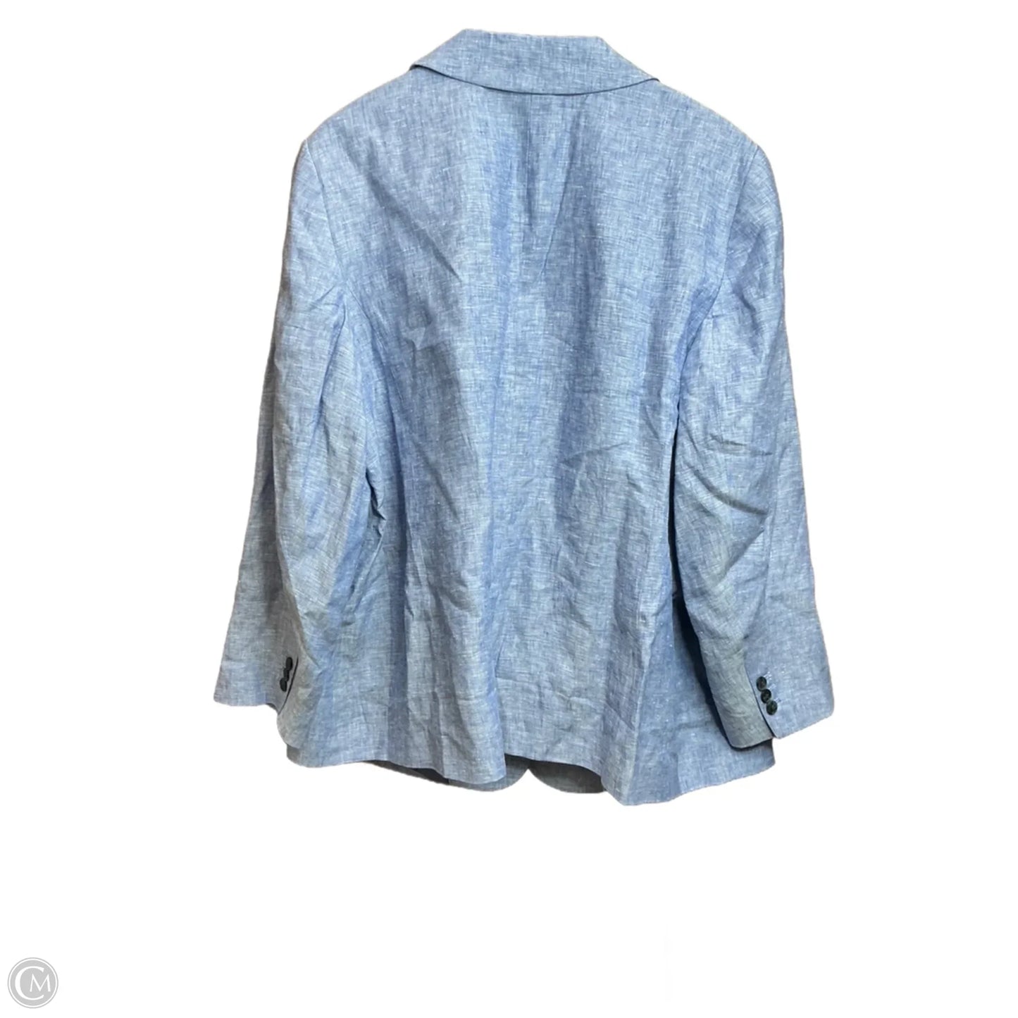 Blazer By Talbots In Blue & Brown, Size: 2x