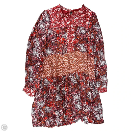 Dress Casual Midi By Maeve In Floral Print, Size: Xs