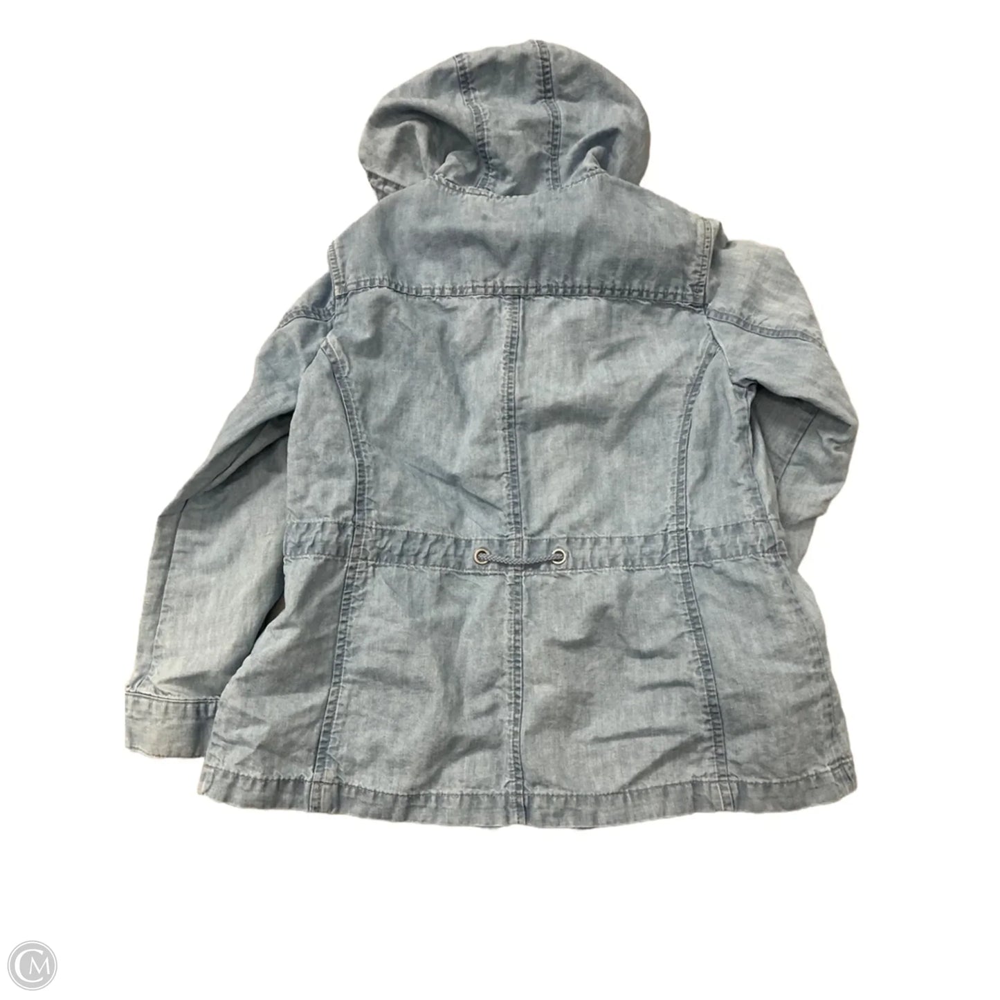 Jacket Denim By Talbots In Blue Denim, Size: S