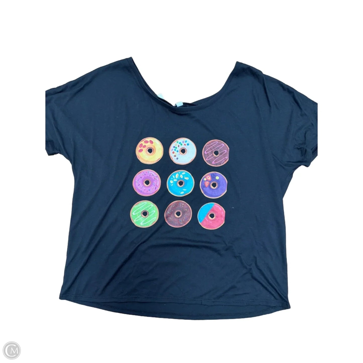 Top Short Sleeve Basic By Bella + Canvas In Black, Size: L